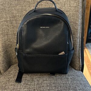 Michael Kors Midnight Black Backpack